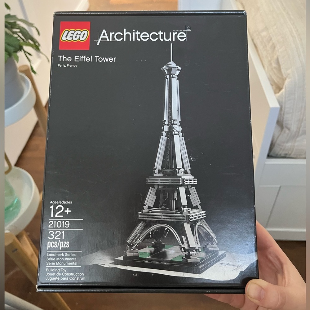 Eiffel Tower Architecture Lego Building Set 21019